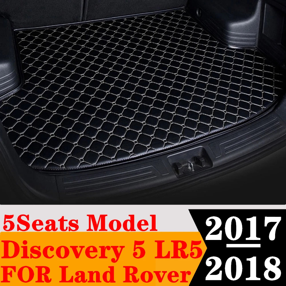 

Коврик для багажника автомобиля Land Rover Discovery 5 LR5 5 мест 2017 2018, задний поднос для груза, защитный коврик для багажника, детали для коврика