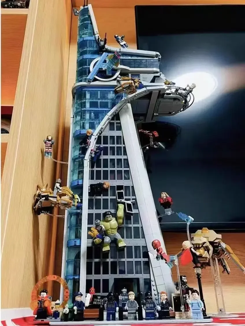 Nuovo film assemblare architettura costruttore Moc 76269 blocchi di costruzione mattoni bambini adulti giocattoli compleanno regali di Natale