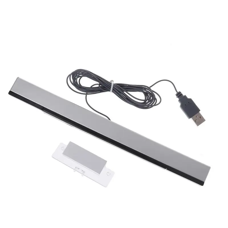 Bar Replacement  Ray  Bar for Wii Game Console Silver for Grey/Black Drop Shipping