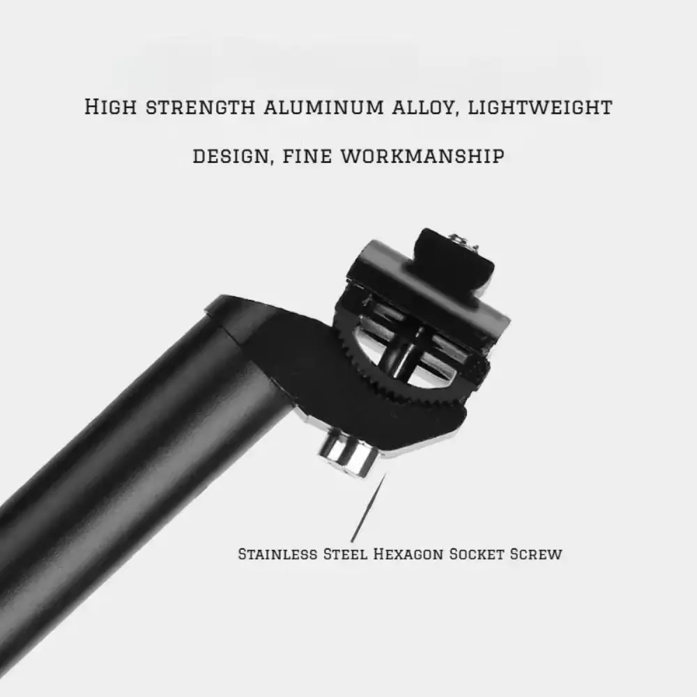 Aluminium-Legierung Fahrradsattelstütze 25,4/27,2/28,6/31,6mm Superleichte Rennrad-Sattelstütze mit Doppelspur-Integrationsdesign MTB-Sattelrohr – Detail 7