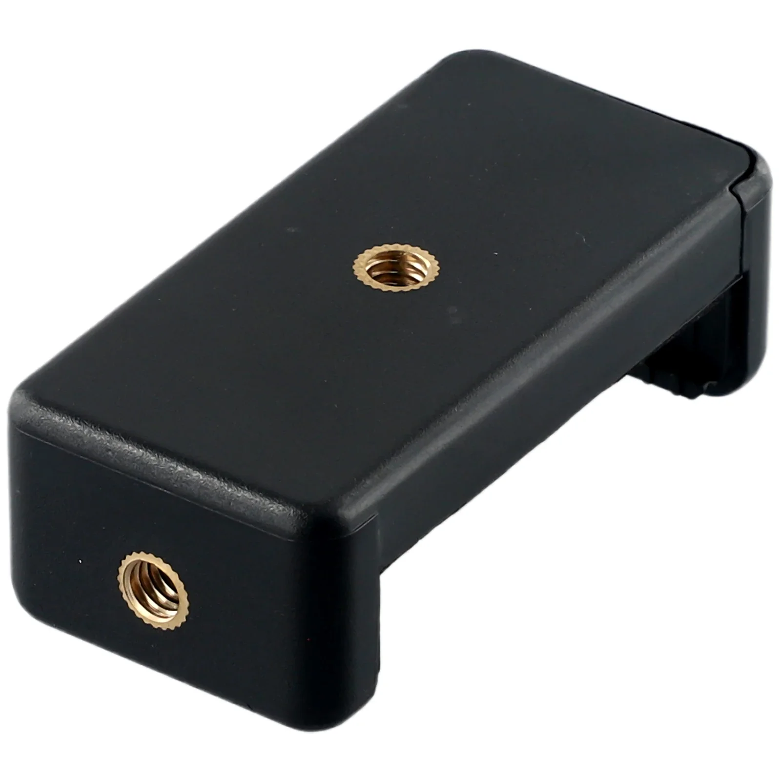 Two-hole Mobile Phone Clip Bracket Selfie Holder Mount Tripod Monopod-Stand Simple Installation Equipped With Two 1/4 Screw Hole