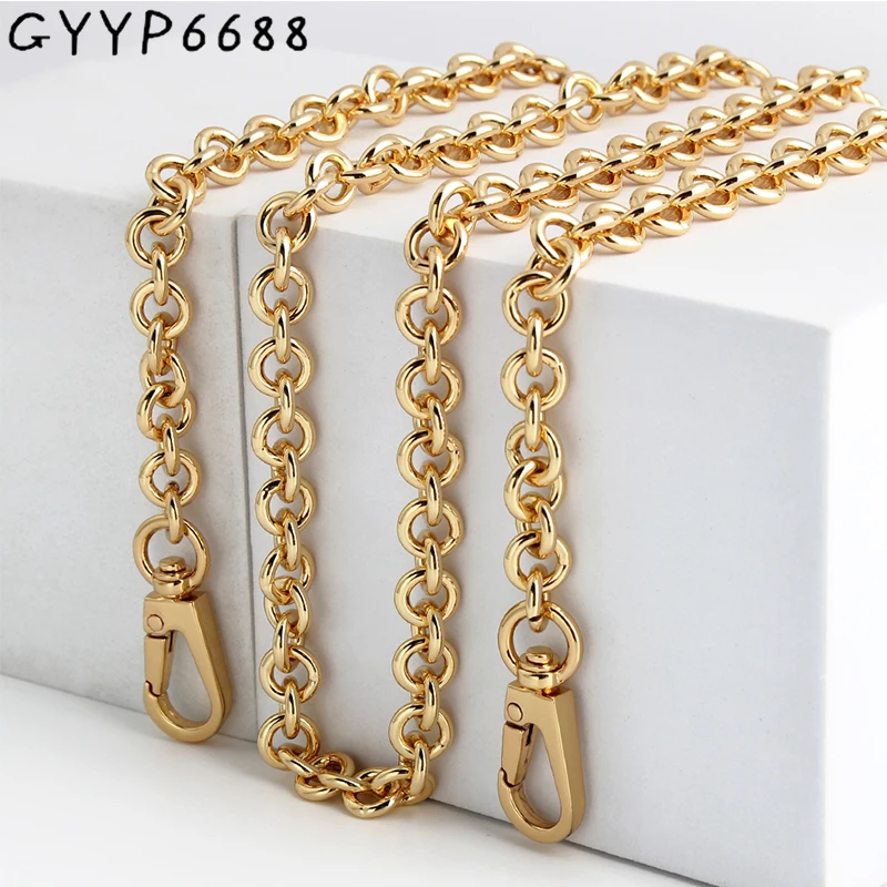 1/4/10PCS 129CM 9mm O Type Metal Bag Chain For Women Shoulder Strap Bags Purse Jewelry Handbag Crossbody Replacement Accessories