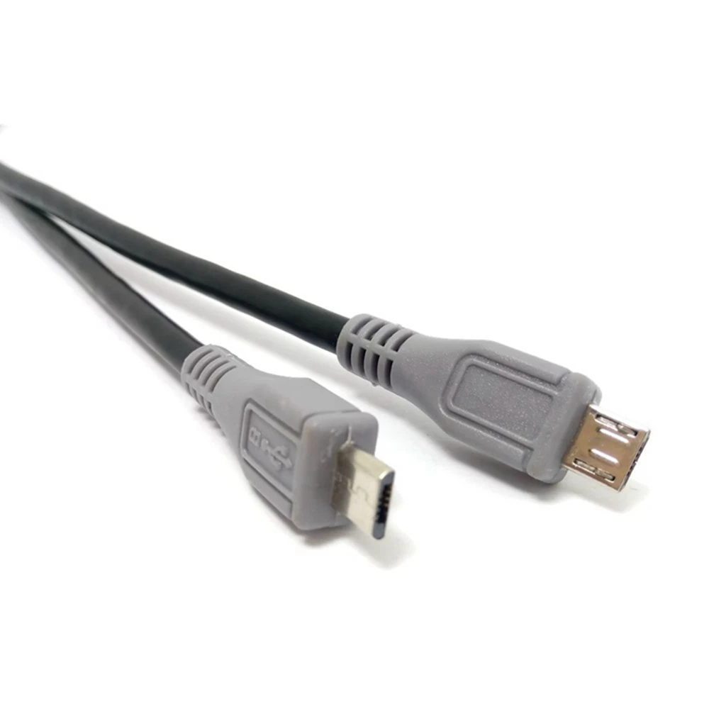 20cm 1m micro usb micro USB 2.0 5pin to micro usb 2.0 micro usb 5 pin plug adapter charging cable 30cm 1ft for charging treasure
