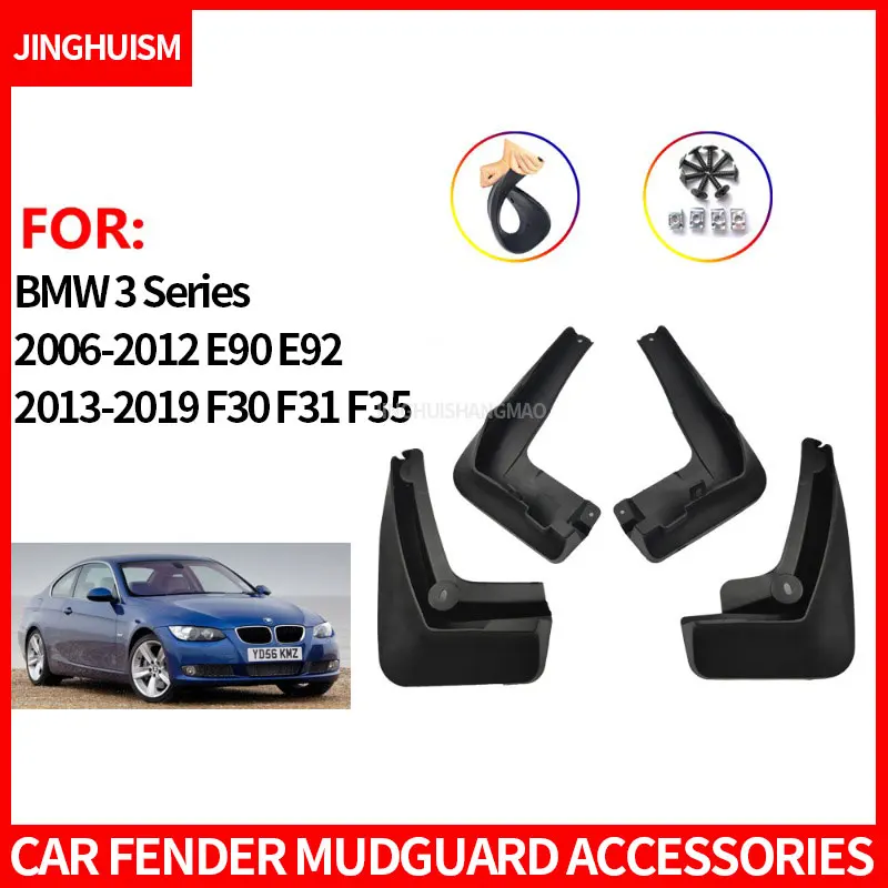 Mudguards Fenders for BMW 3 Series 2006-2012 E90 E92 2013-2019 F30 F31 F35 Tire Accessories Car Exterior Decor Protective Parts