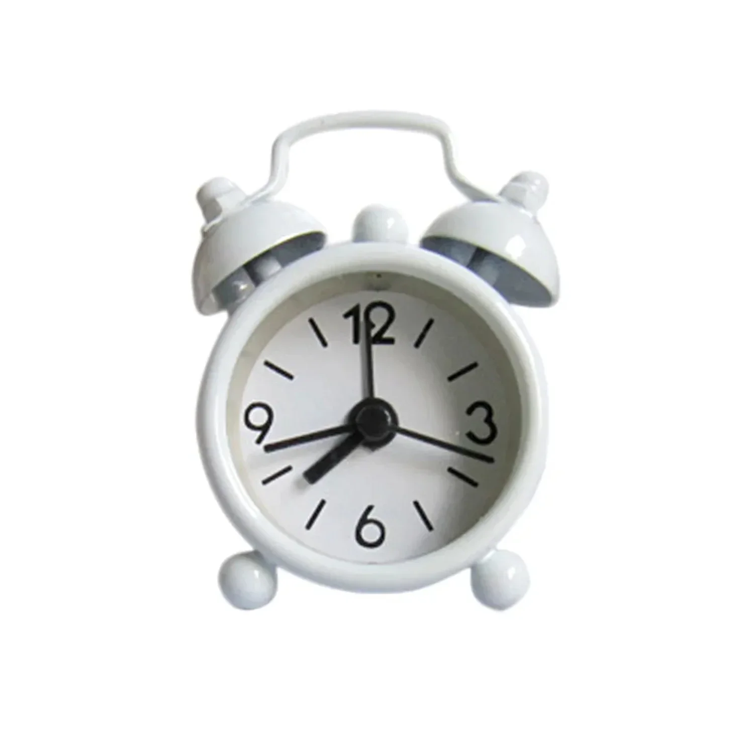 Cute Creative Mini Small Electronic Metal Alarm Clock, Perfect for Home or Office Use, 1pc