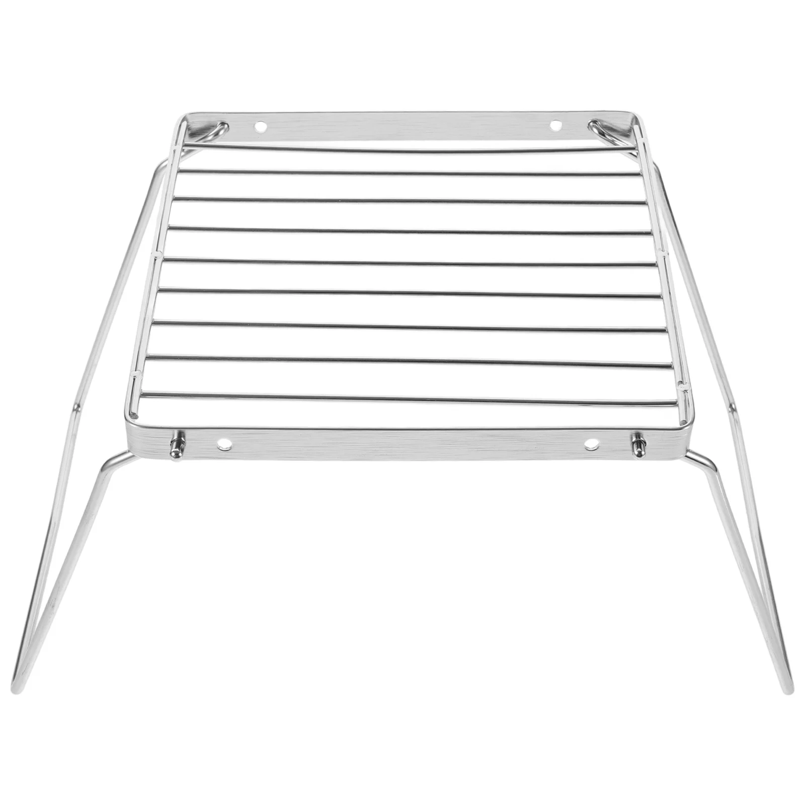 

Stainless Steel BBQ Grill Rack Foldable Camping Stove Stand Cooling Baker Home Kitchen Outdoor Portable Cookware