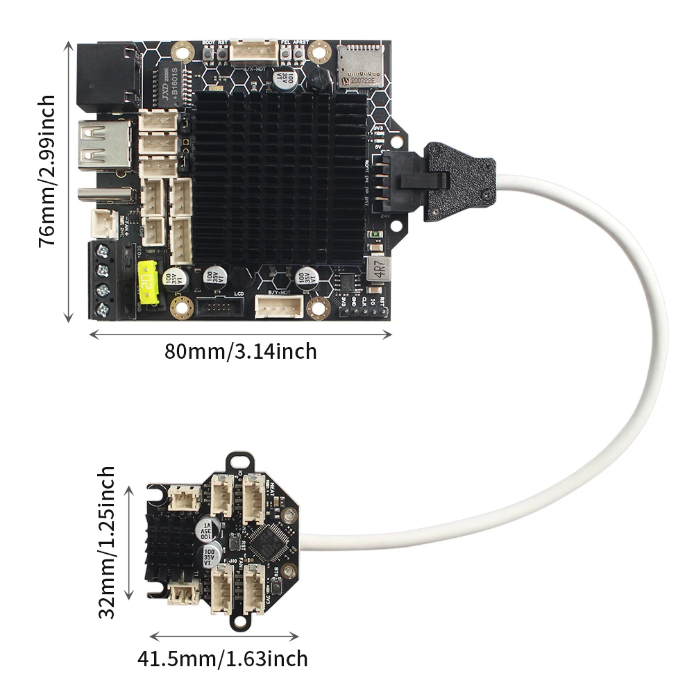 FYSETC Bullant Motherboard with M36 Board Base on A53 Onboard Tmc2209 GC6609 Drivers Support Klipper for Voron V0 3D Printer