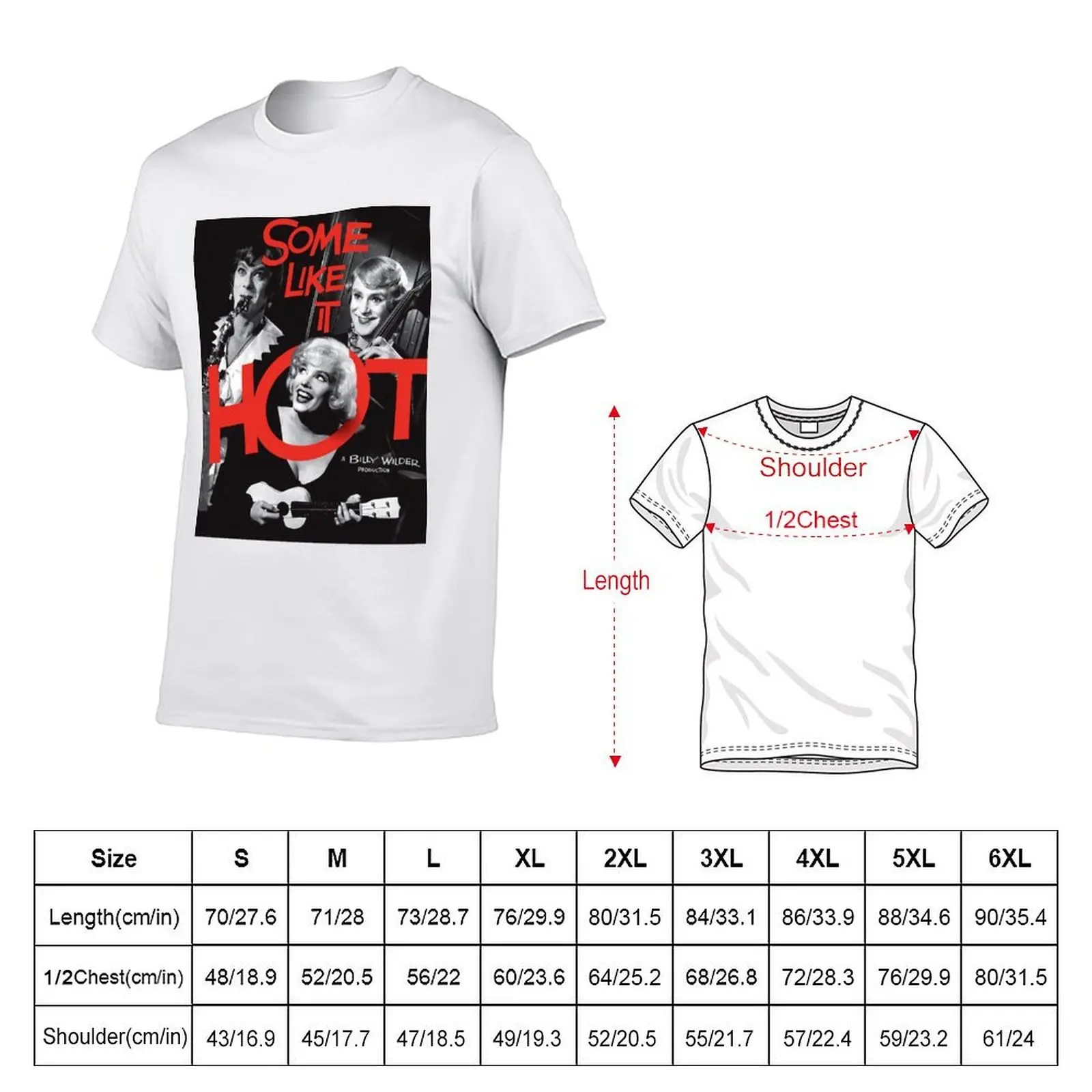 Some like it hot T-Shirt cotton t shirt pack man t shirts high quality luxury brand T-Shirt