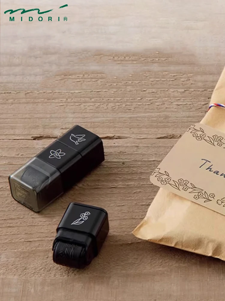 Японский держатель комбинированного роликового уплотнения MIDORI с тремя уплотнениями, милое украшение