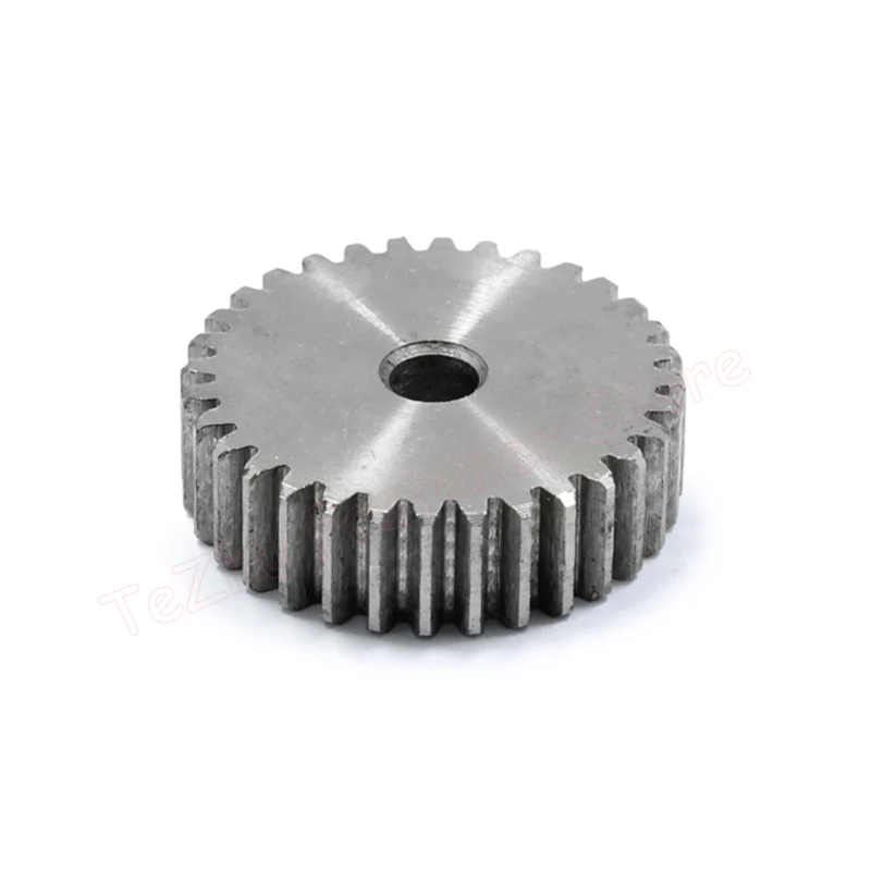 1pc 8T-30T 1M Pinion Spur Gear 1 Mod Cylindrical Flat Gear 8 12 13 14 15 16 17 18 19 20 21 22 23 24 25 26 27-30 Teeth 45# Steel