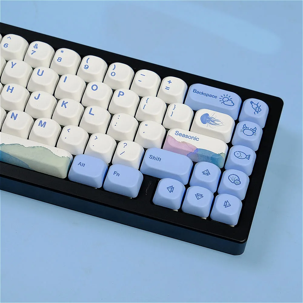 

Haiyun, keycap 130 keys KOA PBT for 61/64/87/104/108Keys GMK67 game mechanical keyboard