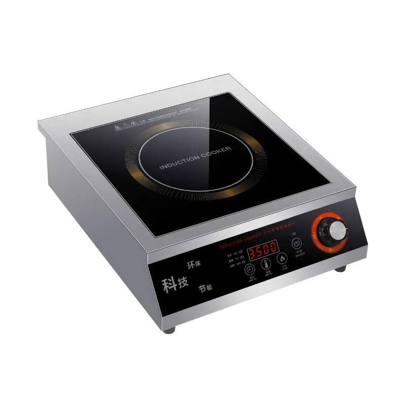 High-power induction cooker 3500W stainless steel, commercial electromagnetic cooker, household stir-fry