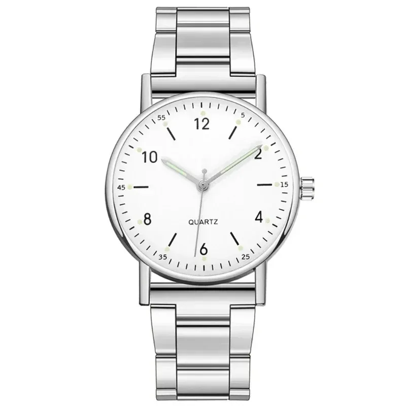 Luminous Watches Luxury Women Watches Reloj Mujer Simple Quartz Wristwatches Stainless Steel Watch Reloj Часы Женские Наручные