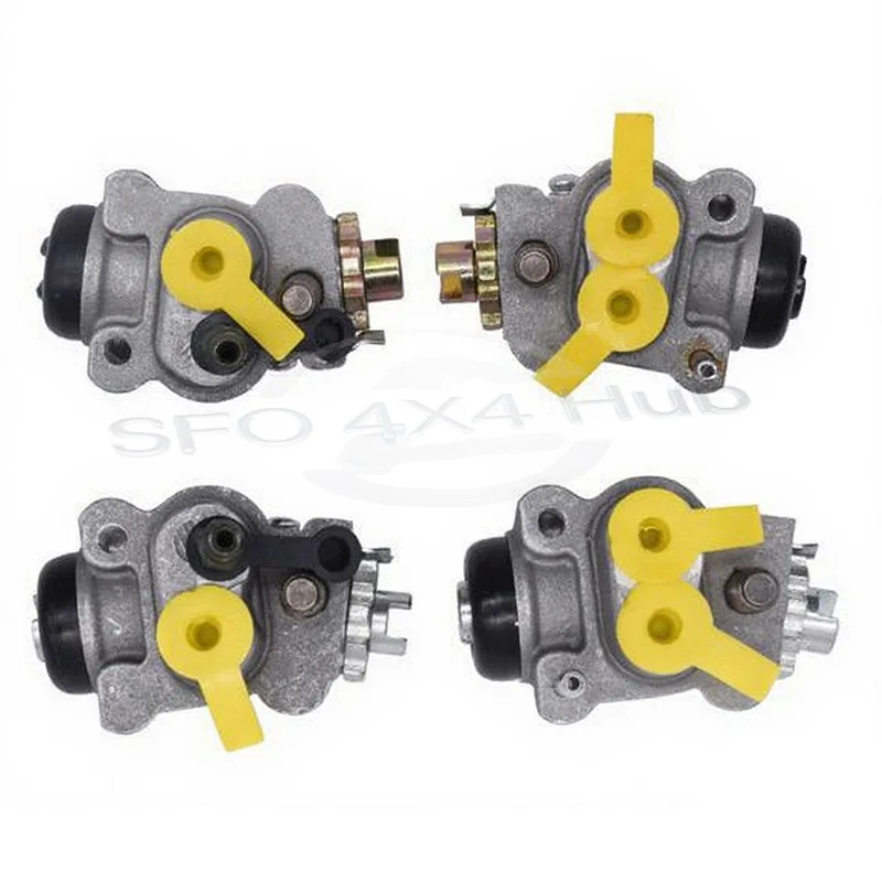 4PCS Front Brake Wheel Cylinders for Honda TRX350 Rancher 350 TRX350FE/TRX350FM/TRX350TE/TRX350TM 45310-HC5-006 45330-HC5-006