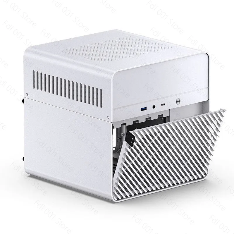 N2 Mini NAS Storage Chassis 5‑Bay Hot‑Swap Multi‑Media Cloud Storage All‑in‑One Server Case