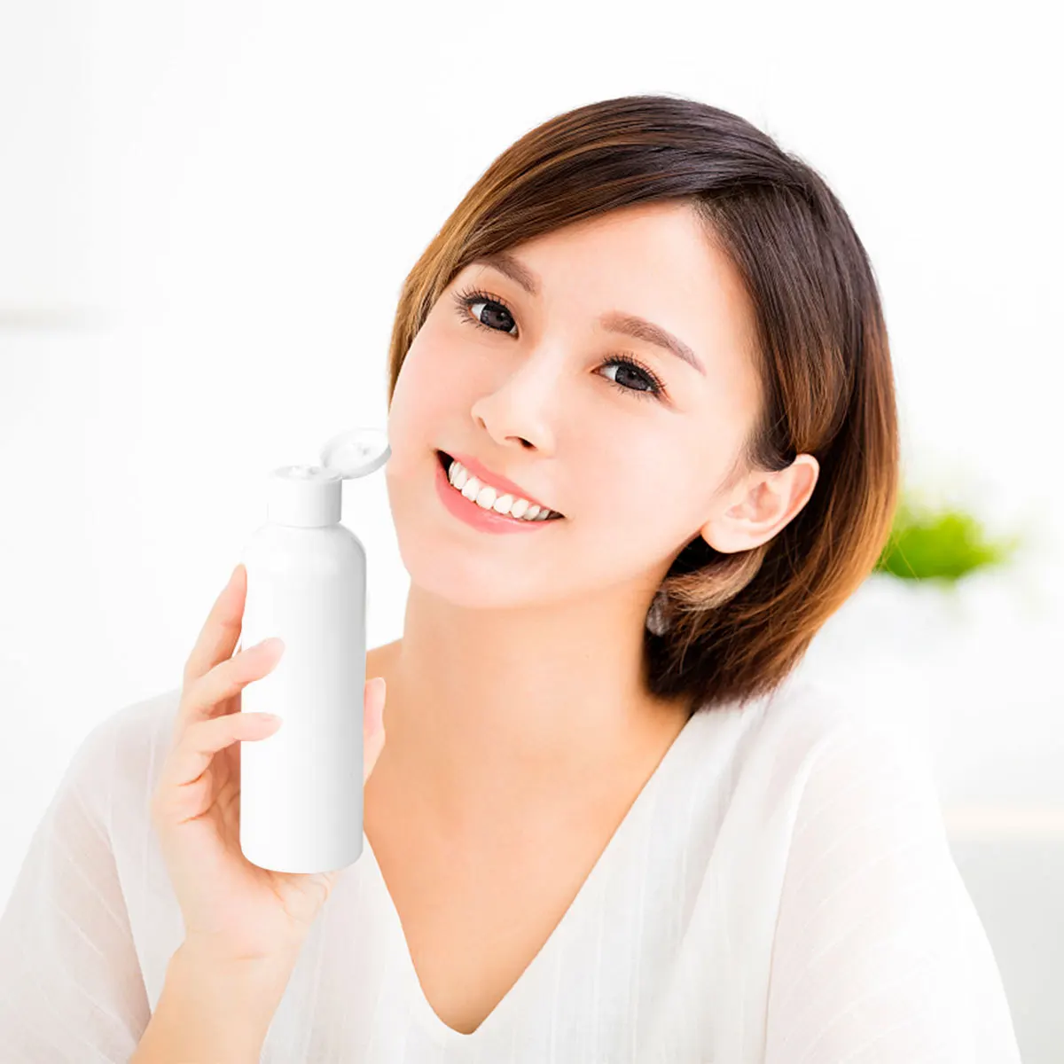 

5Pcs Cosmetics Sub Bottle 200Ml Smooth Plastic Travel Bottles for Easy Transfer of Skincare Products Leakproof Storage Solution