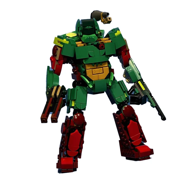 

497 PCS Famous Game Movie Character Tall & Cool Warrior Bricks Christmas Gift Education Assemble Building Blocks Toy For Adults