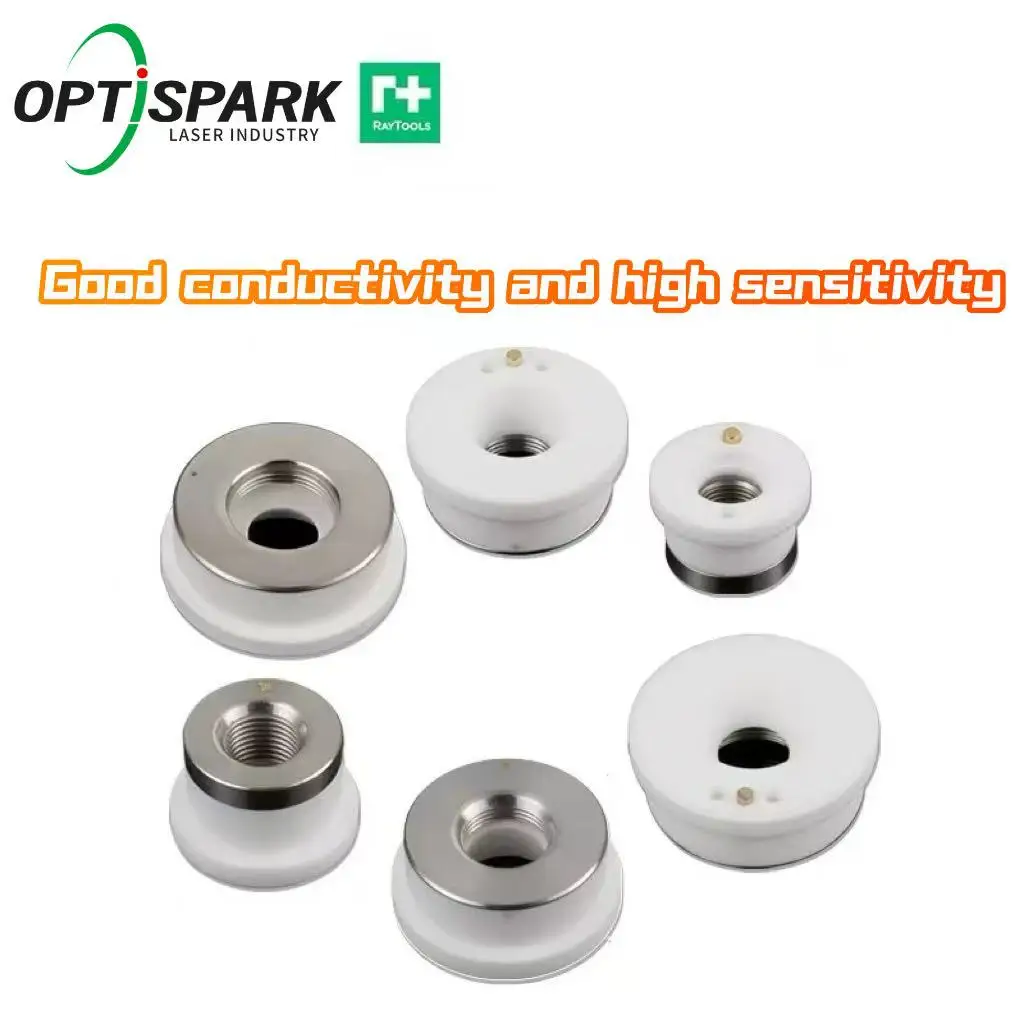 Raytools Original Laser Ceramic D32 M14 D28 M11 D19.5 M8 Body Nozzle Holder Ring for Fiber Cutting Head for Fiber Cutting Metal