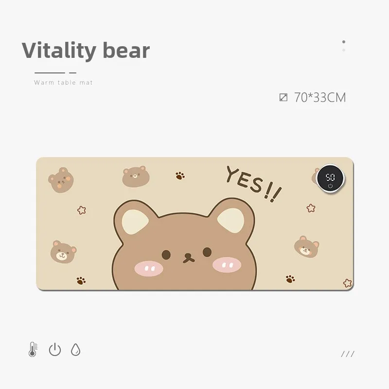 Heating mouse pad, oversized electric heating, winter warm table pad