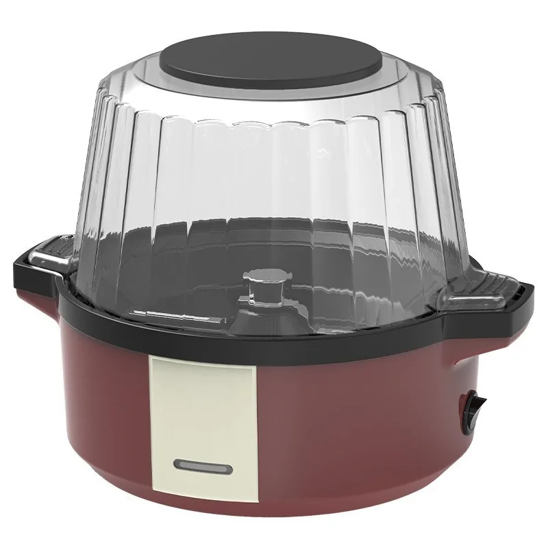 Electric Popcorn Maker Household Automatic Puffing Machine Snack Appliance for Home Kitchen Use Compact Design Compatible