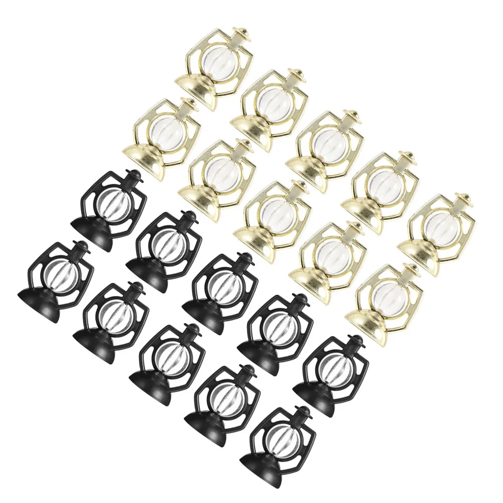 40 قطعة خمر وهمية النفط مصباح قلادة تعليق شجرة عيد الميلاد ديكور عيد الميلاد الاصطناعي ضوء الديكور وهمية النفط ضوء قلادة