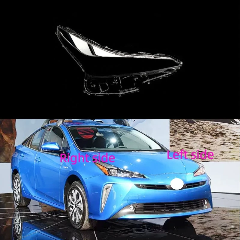 

For Toyota Prius 2019 2020 Car Headlight Shell Headlamp Cover Replace Lamp Shade Headlamp Lens Glass
