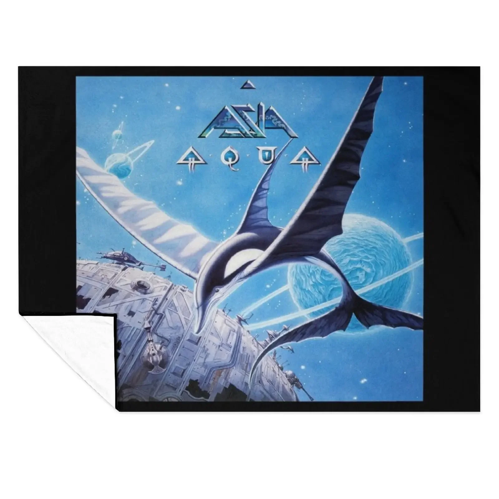 

Asia aqua Throw Blanket Cute Nap wednesday Winter beds Blankets