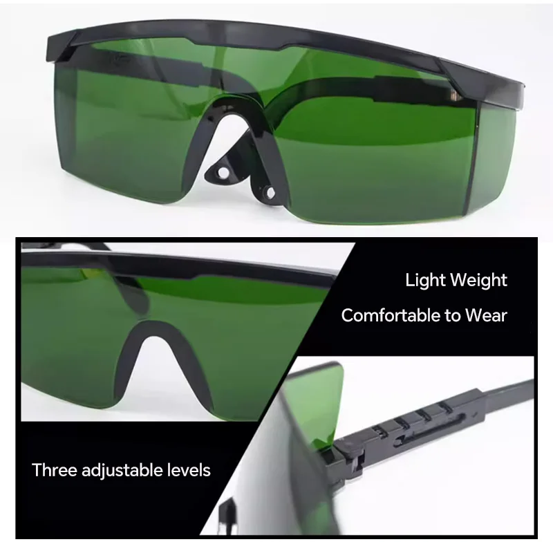 Laser Protection Goggles 200-2000nm Laser Goggles Safety Glasses Light Eye Protection for Laser Welding Machine OPT/IPL Beauty