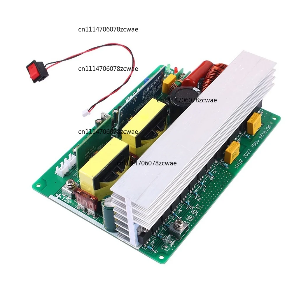 750W 1000W Pure Sine Wave Inverter DC 12V 24V 48V To AC 220V Power Converter With Intelligent Cooling To Prevent Overheating
