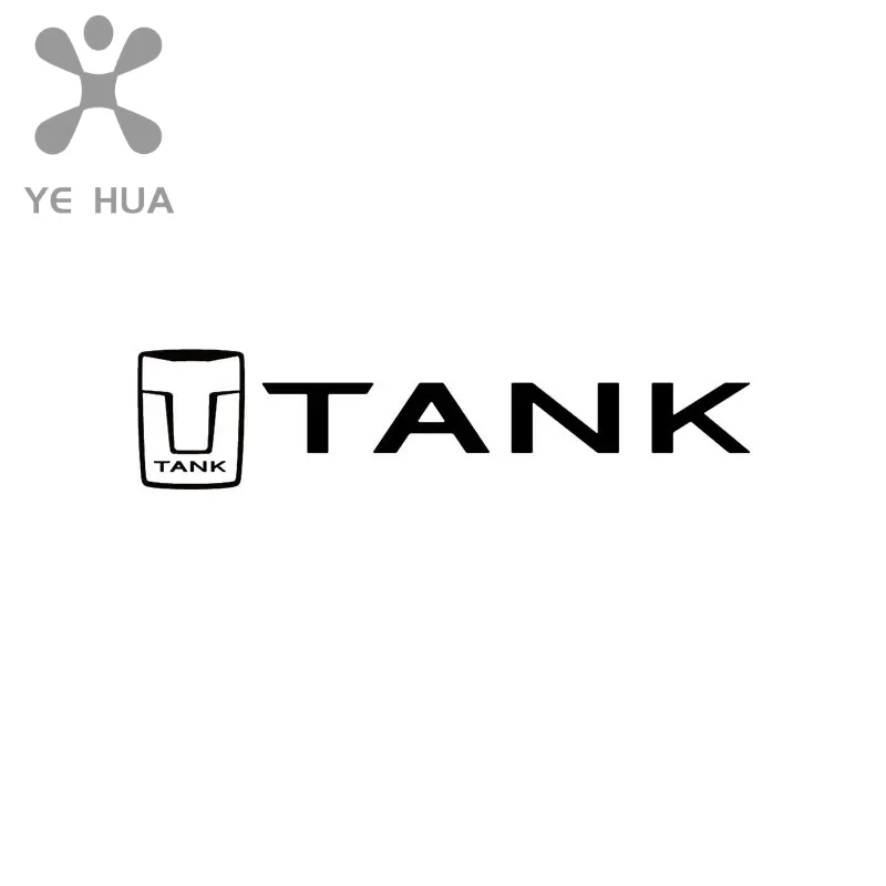 

Tank 300 400 500 700 Car Sticker Body Modification Creative Personalized 3D Metal Car Logo Sticker Interior Decoration