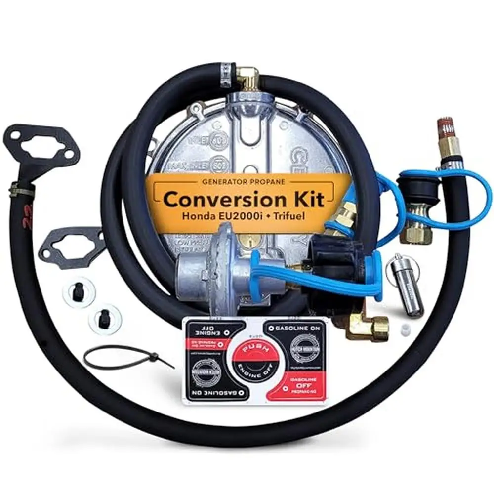 Tri-fuel Conversion Kit Honda EU2000i Propane Gasoline Natural Gas Generator Conversion Kit