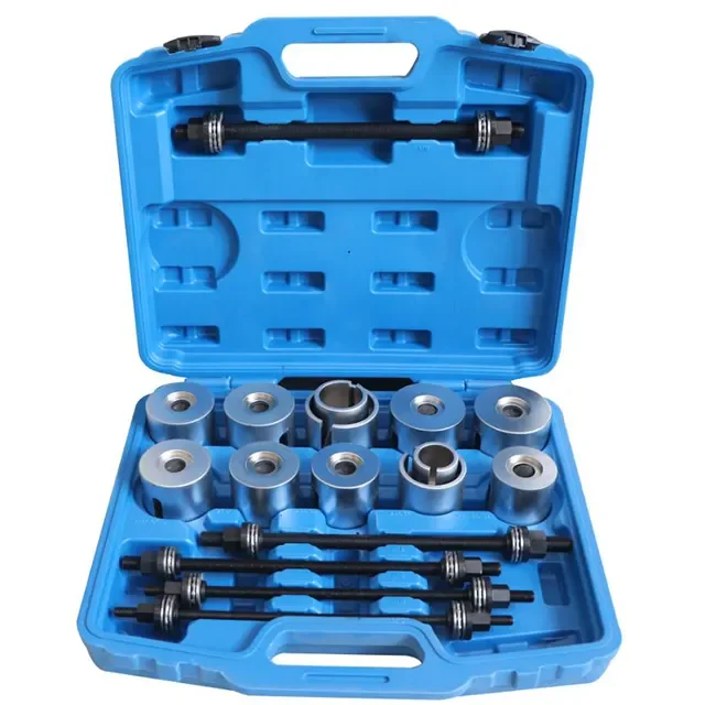 

27-Piece Set Press and Pull Sleeve Kit for Mounting and Disassembling Bearings on the Car Press and Pull Sleeve Kit