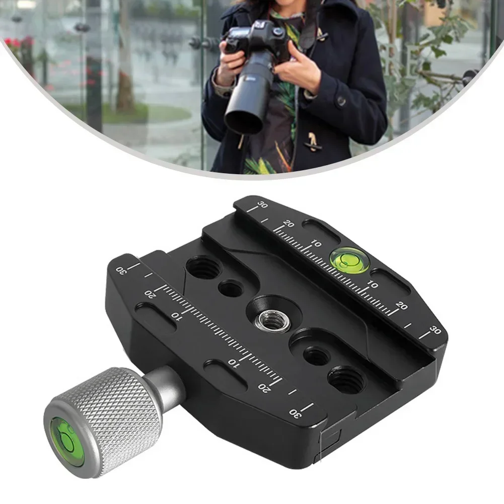 1pc 50/70/90/110mm Camera Rail Nodal Slider Quick Release Plate Clamp With Levels For Camera Tripod Camera Rail Nodal Slide