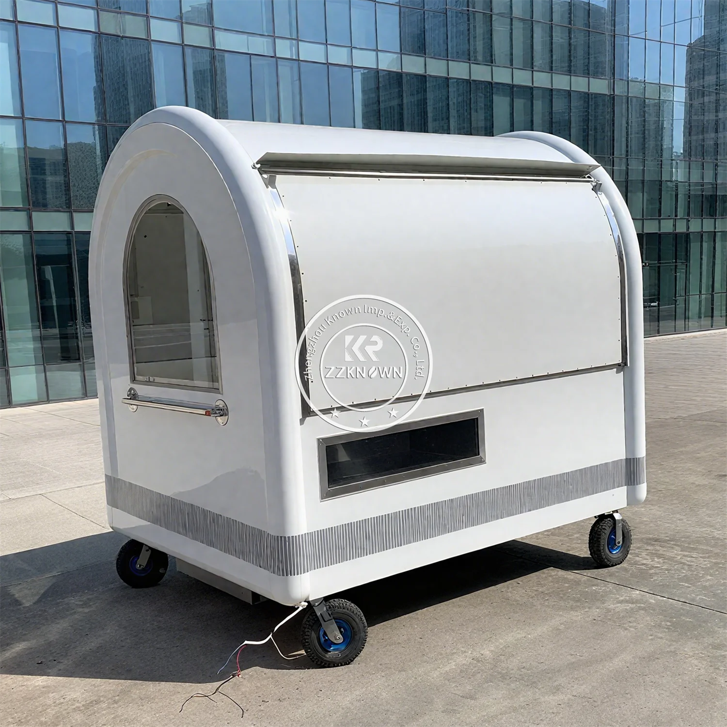 Street Food Trailer Snack Food Truck Fully Equipmed Catering Trailer Mobile Ice Cream Cart Concession Food Truck for Sale