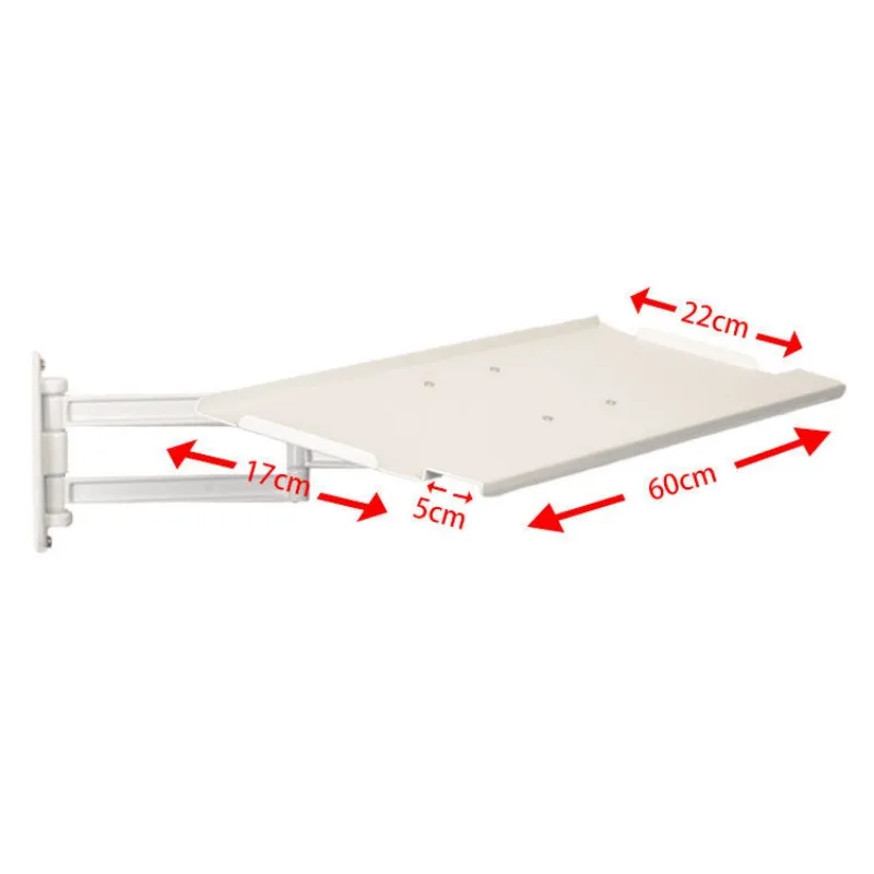 Racing Emulator Aluminum Bracket Special Plate Wall-mounted Telescopic Adjustment Handle Wireless Mouse Rotating Keyboard Holder