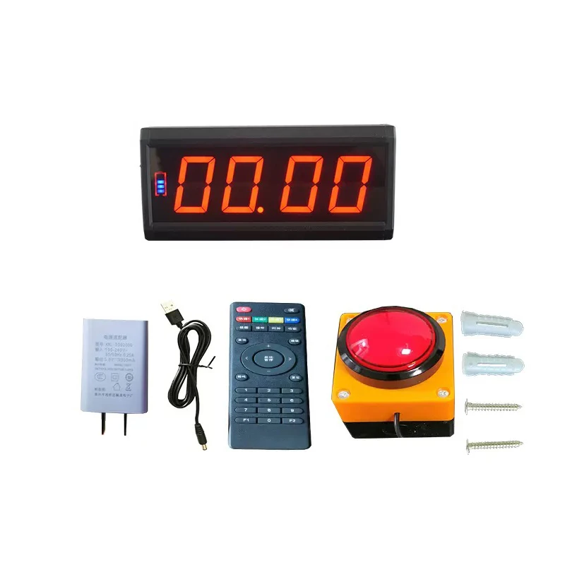 2.3" 3" Multifunctional Timer Competition Training Stop Watch Counter Timer Countdown Activity Timer HD Screen Rechargeable