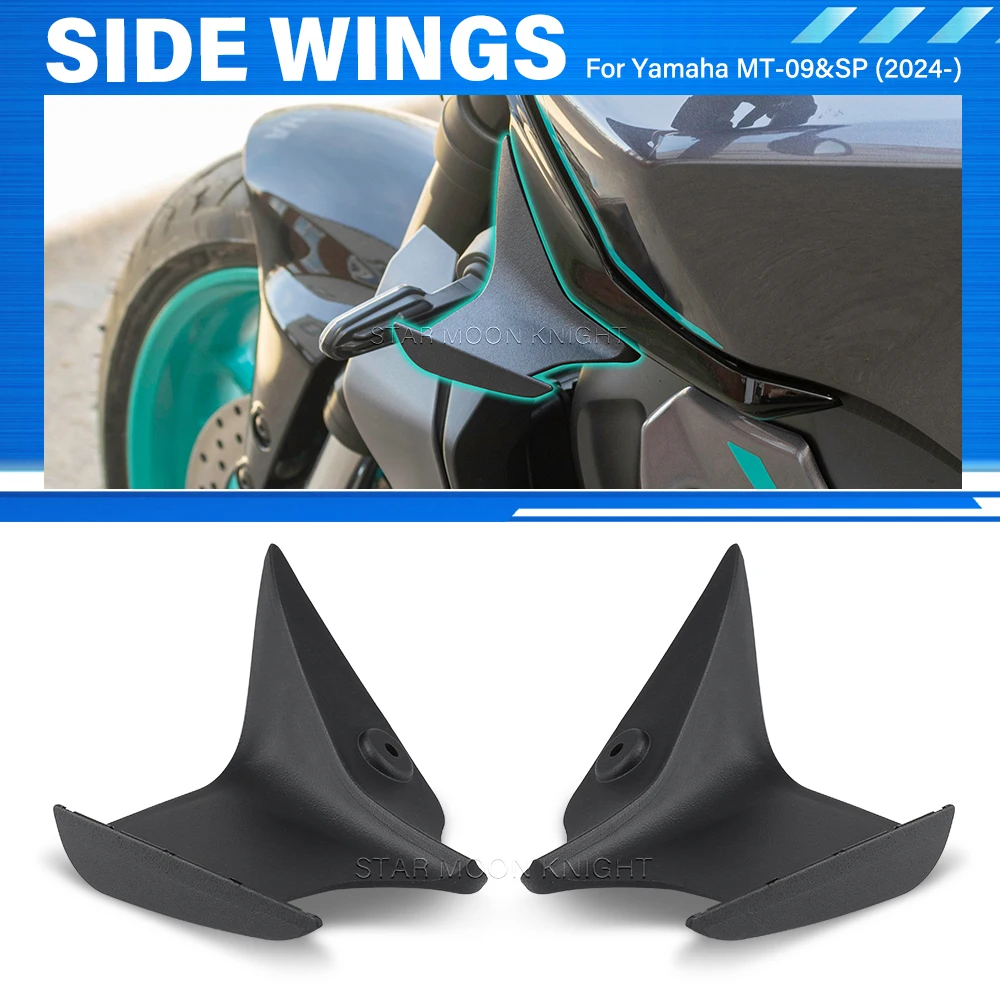 

Мотоциклетный аэродинамический спойлер с боковым крылом для YAMAHA MT-09 MT09 SP MT 09 Gen 4 2024 2025, аксессуары