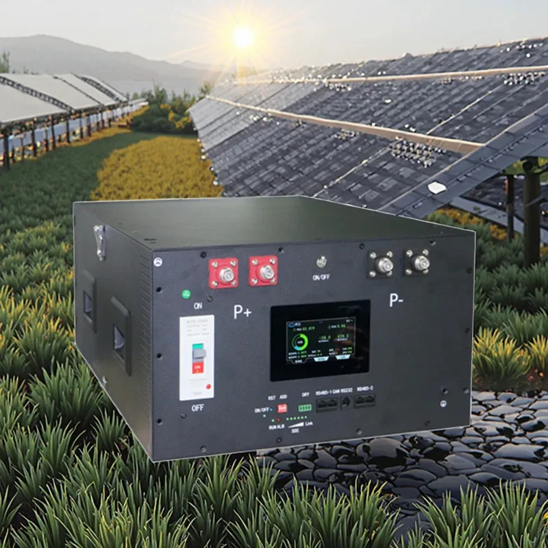 EU-Lagerbestand DIY-Kits 48V/51.2V 15KWh LiFePO4 prismatische Batterie YIXIANG V2 BOX JK PB2A16S20P Wechselrichter BMS 4,5-Zoll-Touchscreen