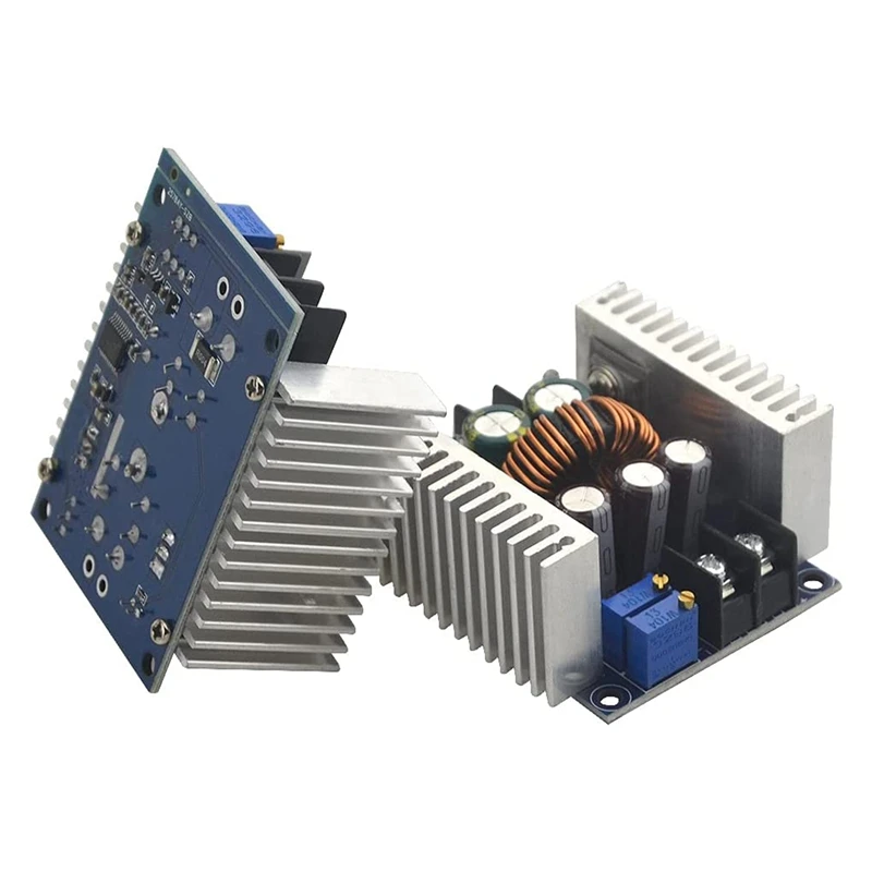 

2Pcs 20A 300W High-Power Buck Converter Module DC Adjustable Constant Voltage Constant Current Power Module