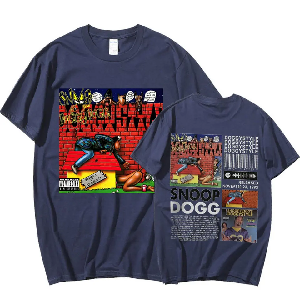 Snoop Dogg T Shirt Doggystyle Album 90s Y2K Merch Vintage Rapper