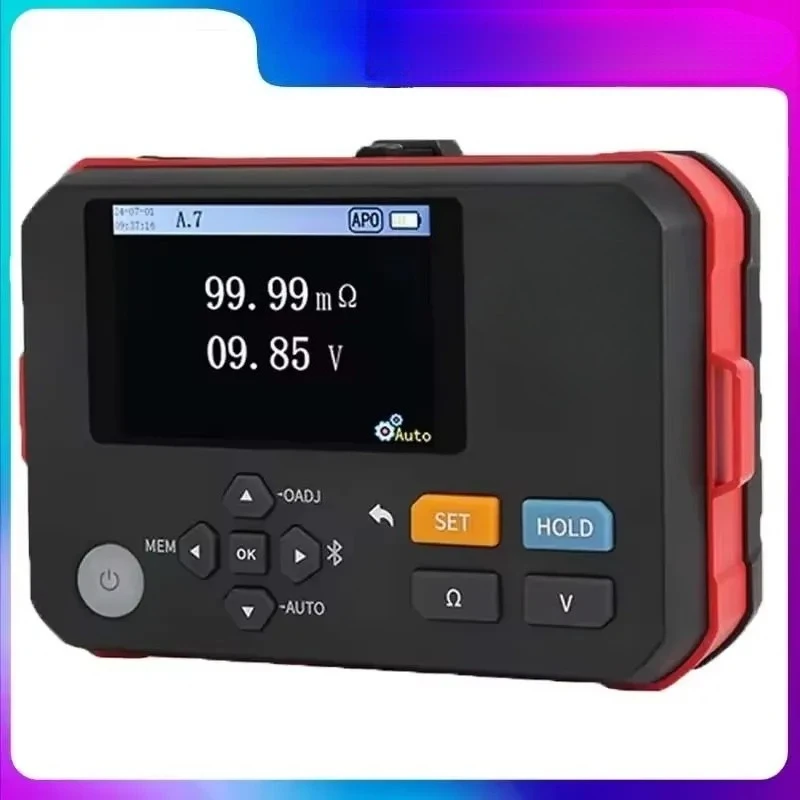 HEDAO UT677A+ High Accuracy Automotive Household Battery Tester with Internal Resistance Health Testing for Lithium Batteries