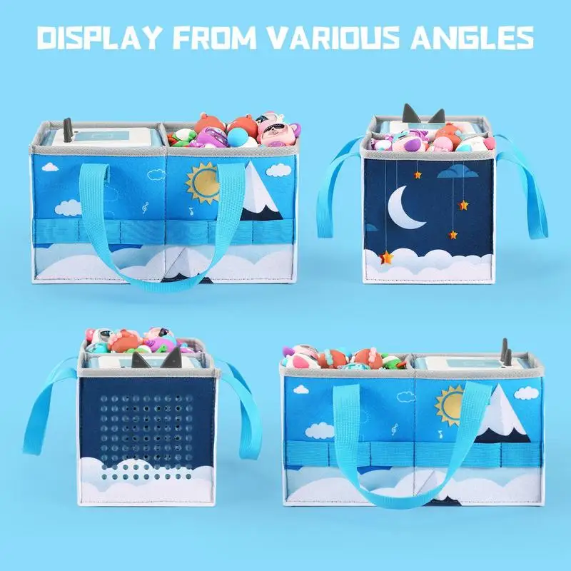 Tonibox-حقيبة حمل محمولة للسفر ، مجموعة مكبر صوت Tonebox sterter ، قماش من اللباد ، حقيبة تخزين قابلة للطي ، غلاف غطاء الحقيبة
