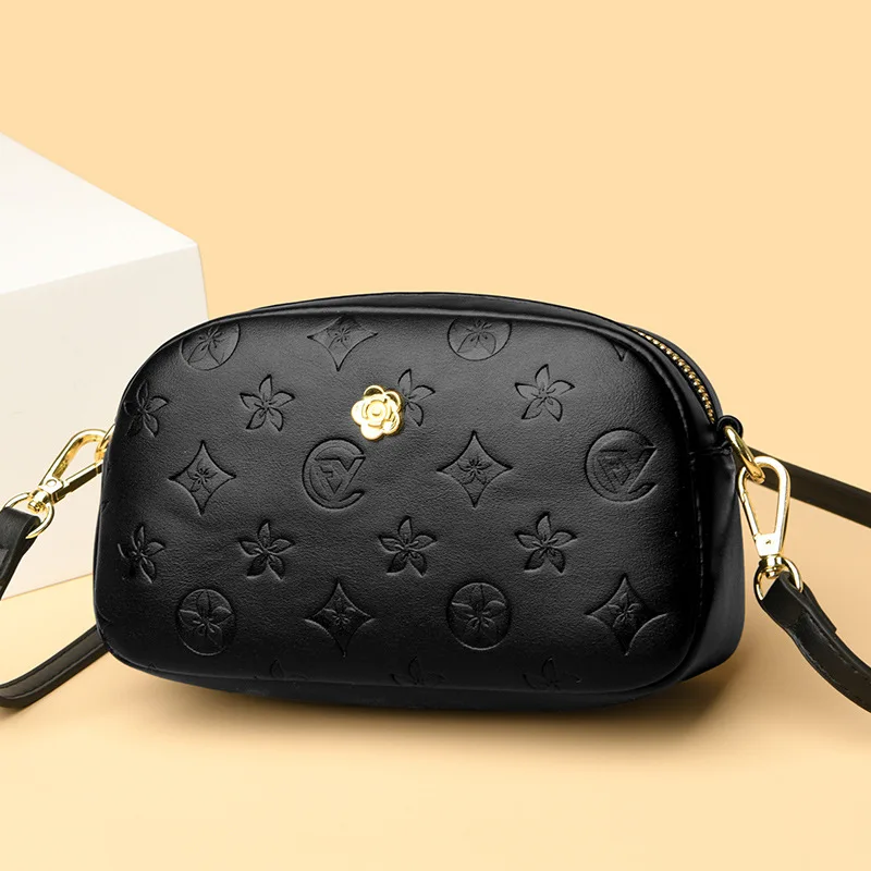 

​ ​ Стеганая сумка через плечо для фотоаппарата в стиле ретро, компактный кошелек в кино, винтажный дизайн, регулируемый ремень, кофейный бег, готовый каждый день ​