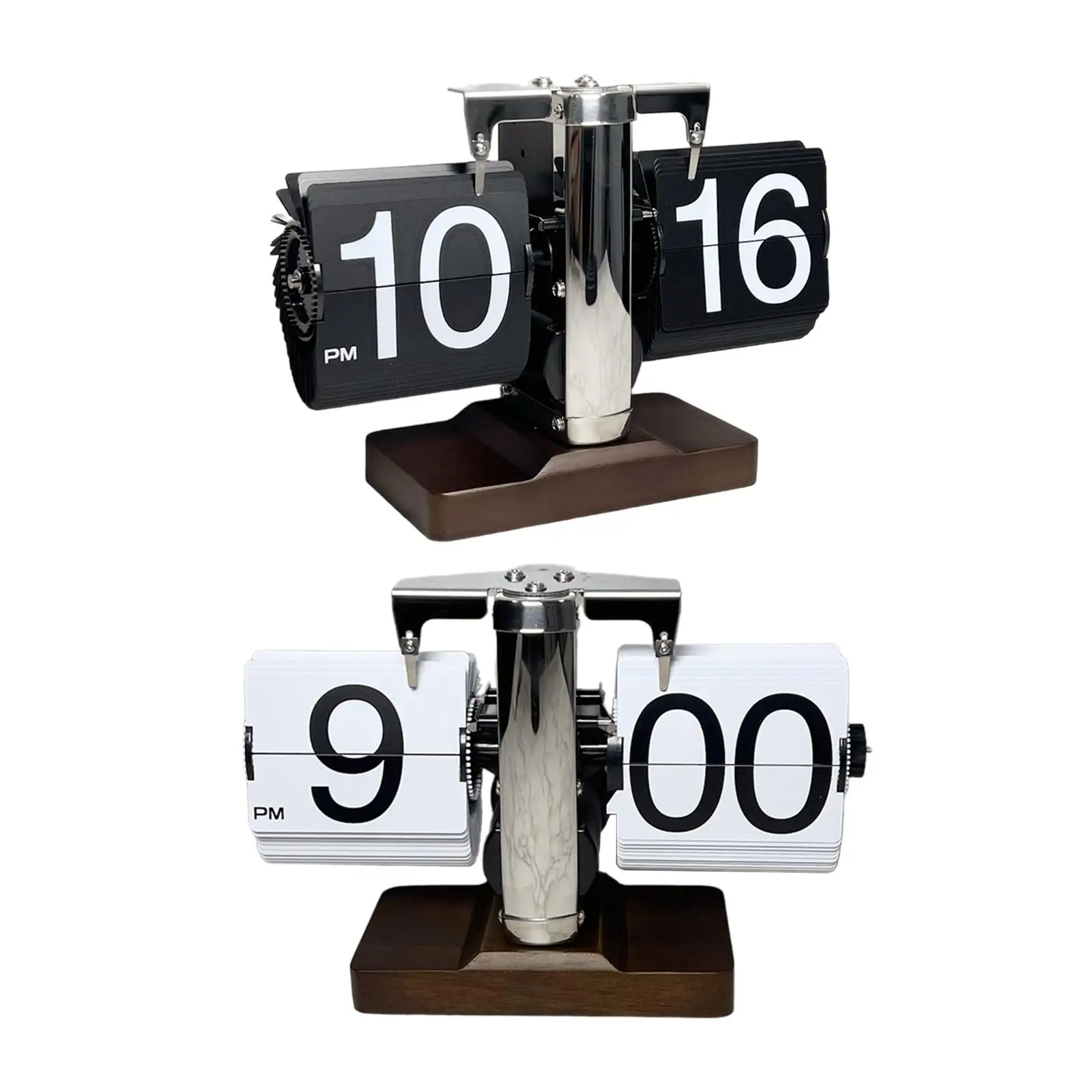 Modern folding clock with innovative digital technology for home and office