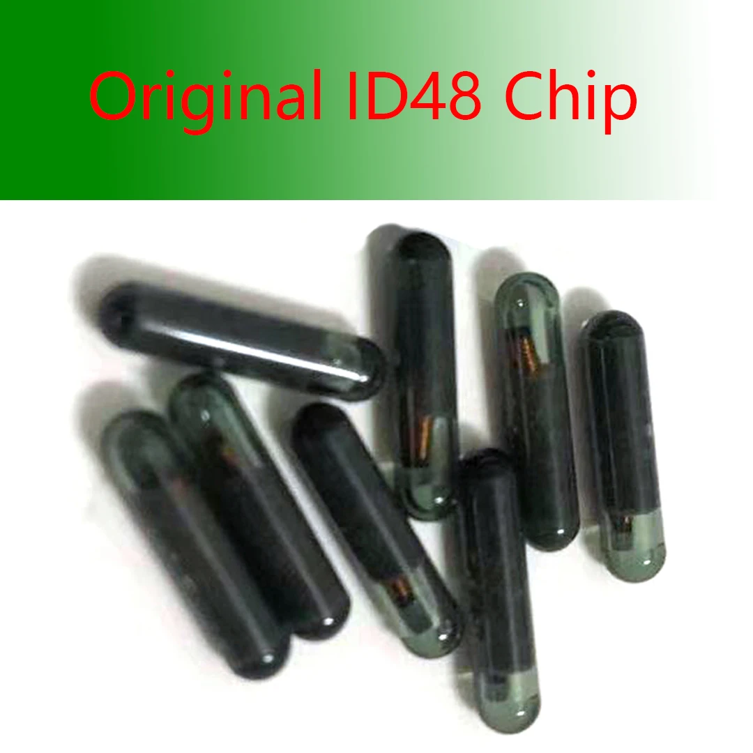 

Original ID48 Glass Chip Auto Transponder Chip ID 48 Chip for VW Audi Skoda Honda Car Key Blank 10 20 50PCS