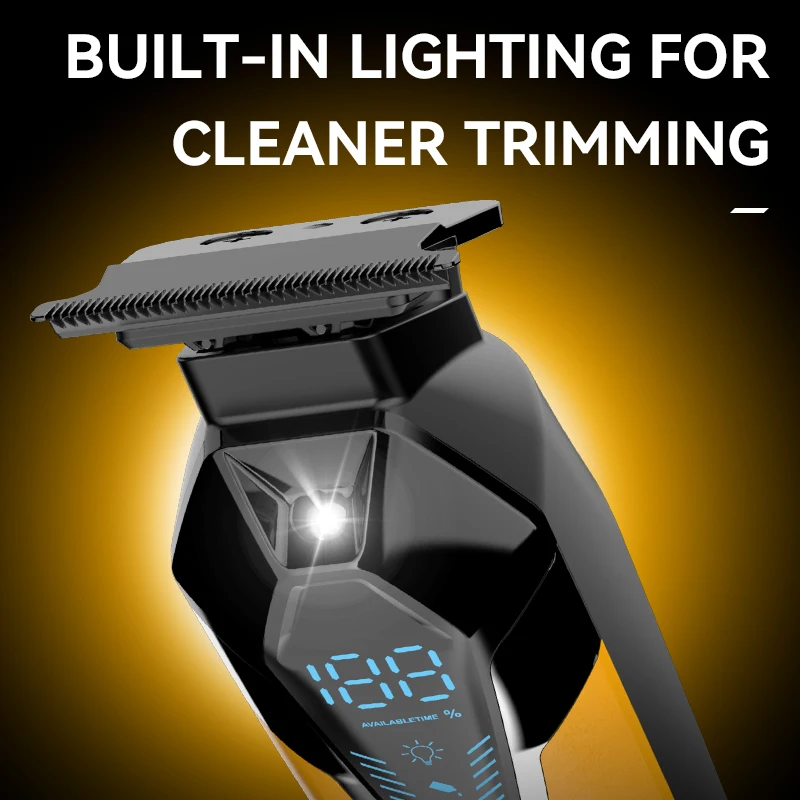 Kemei KM-1572 Tagliacapelli elettrico da uomo Ricaricabile senza fili Macchina per tagliare i capelli Barba Trimmer di buona qualità Regalo del fidanzato