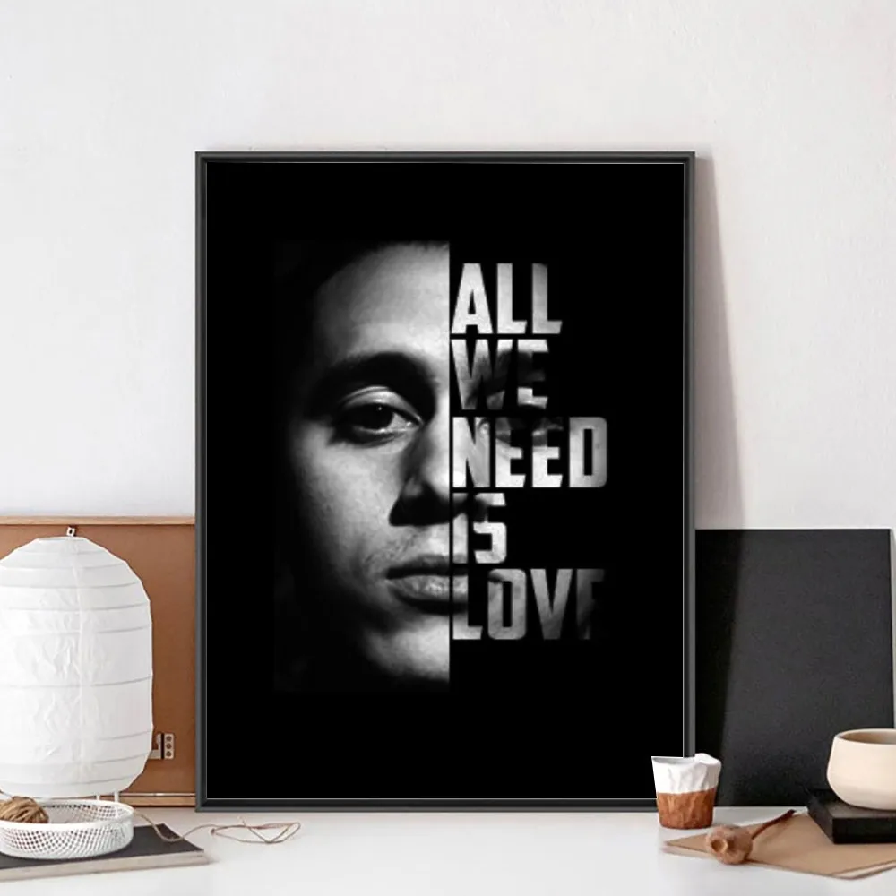 New Canserbero Pop Music Singer Star Poster No Framed Poster Kraft Club Bar Paper Vintage Wall Painting Bedroom Study Stickers