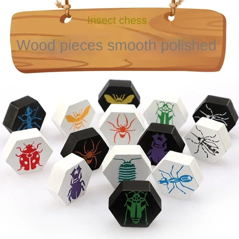 Nouveau jeu de société ruche pour 2 joueurs, fête en famille, Parents avec enfants, jeu amusant, divertissement, cadeau pour ami en bois de haute qualité