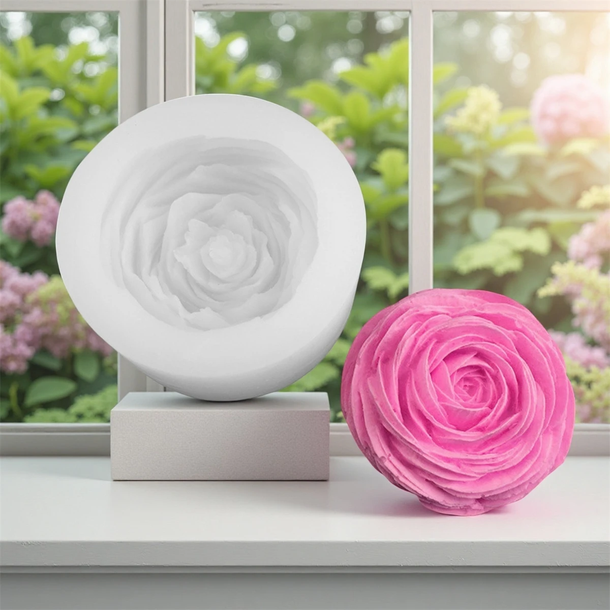 Molde de silicona de flor de R - Soap Making Additives reseña y precio