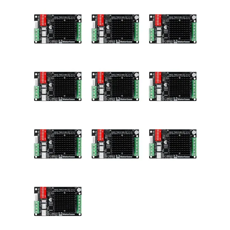 Superior-10X 3D Printer Parts & Accessories MKS TMC2160-OC Stepper Motor Driver High Torque High Current For Gen L Sgen